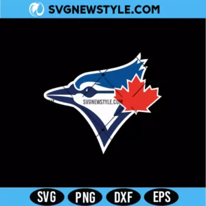 Blue Jay Distressed Bird Toronto SVG