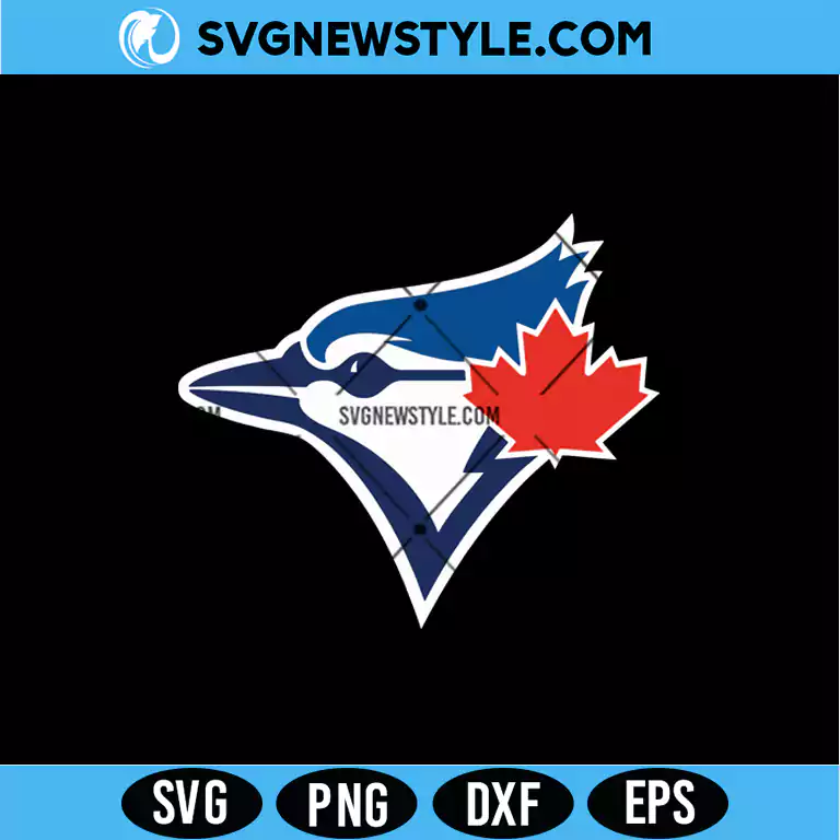 Blue Jay Distressed Bird Toronto SVG Digital Download | Vintage Bird Cut File 1 Blue Jay Distressed Bird Toronto SVG