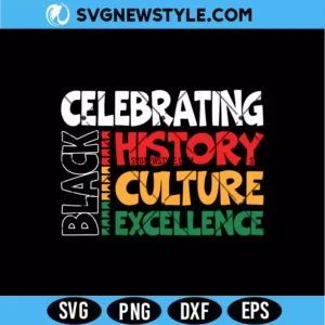 Celebrating Black Culture SVG