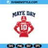 Drake Maye New England Football SVG