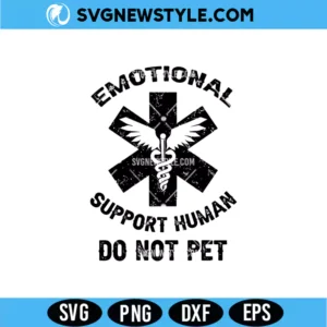 Emotional Support Human SVG