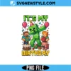It’s My Birthday Minecraft PNG