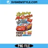 Lightning McQueen PNG Digital Download for Kids Shirts, Party Decor & Racing Crafts 2 Lightning McQueen PNG