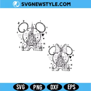 Mouse Ear and Bow SVG Bundle