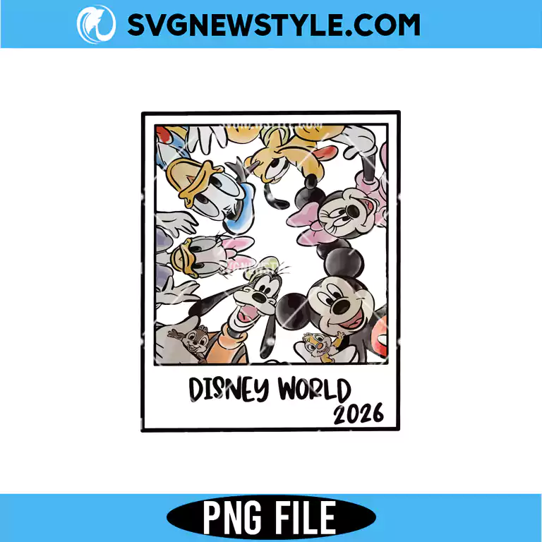 Retro Disneyworld 2026 PNG Digital Download | Vintage Disney Printable PNG 1 Retro Disneyworld 2026 PNG Digital Download