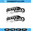 Seahawks Bird SVG Digital Download | Football Team Fan Design 3 Seahawks Bird SVG