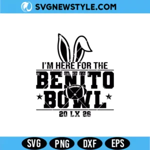 The Benito Bowl Show SVG PNG