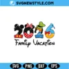 2026 Family Vacation Svg