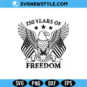 America 250th Anniversary SVG