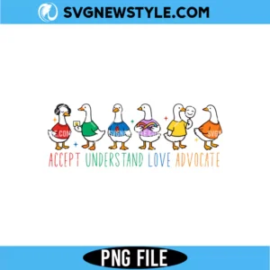 Funny Autism Goose PNG