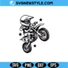 Cute Kid on Motocross Bike Svg, Kids Racing Sublimation, Digital Download 2 Cute Kid on Motocross Bike Svg