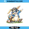 Dabbing Easter Bunny Boy PNG, Hip Hop Easter Sublimation, Digital Download 3 Dabbing Easter Bunny Boy PNG