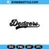Dodgers Jersey Svg Digital Download | Blue White Sports Cut File 2 Dodgers Jersey Svg