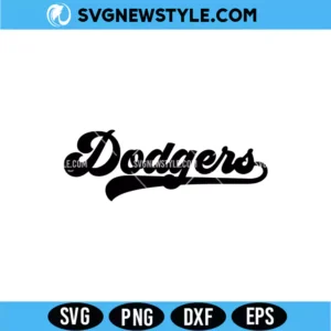 Dodgers Jersey Svg