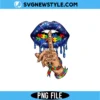 Puzzle Piece Lips Png - Colorful Sublimation Graphic for T-Shirts & Accessories 3 Puzzle Piece Lips Png