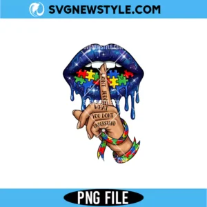 Puzzle Piece Lips Png