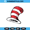 Dr Seuss Hat Svg | Funny School Reading Day Cut File for Cricut 2 Dr Seuss Hat Svg