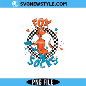 Funny Fox Socks PNG