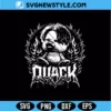 Funny Duck Heavy Metal SVG Digital Download | Rock & Roll Spirit Shirt Design 3 Funny Duck Heavy Metal SVG