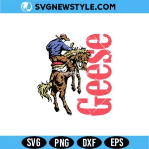 Country Cowboy Horse SVG