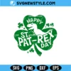 Happy St Patrex Day Svg