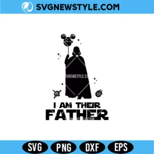 I Am The Father Space Villain SVG