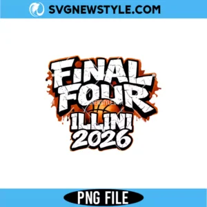 Final Four Illini 2026 PNG