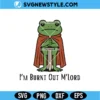 Burnt Out Frog Meme SVG Digital Download | Teacher Appreciation Shirt Design 3 Burnt Out Frog Meme SVG