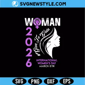 International Women’s Day 2026 SVG