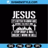 Jesus Stop Drop Roll SVG Digital Download | Fun Faith Cut File 3 Jesus Stop Drop Roll SVG