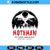 Mothman Cryptid SVG Digital Download | Urban Legend Cut File 2 Mothman Cryptid SVG