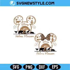 Safari Park Mouse Ears SVG