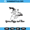 Funny Green Eggs Ham SVG Digital Download | Fun School Reading Cut File 3 Funny Green Eggs Ham SVG