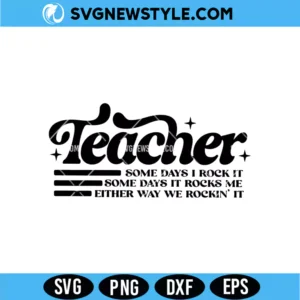 Teacher Funny Svg