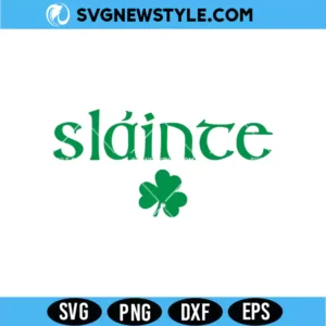 Slainte Irish Toast SVG Digital Download | Irish Pride Pub Crawl Shirt Design