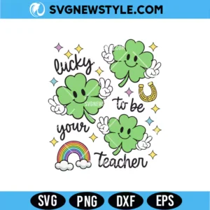 St Patrick's Day Teacher Svg Digital Download | St Patrick's Day Cut File