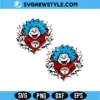 Thing 1 Thing 2 Teacher Svg