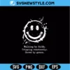 Walking By Faith Tripping Constantly SVG Digital Download | Saved By Grace Cut File 2 Walking By Faith Tripping Constantly SVG