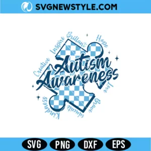 Aura Of Blue Embrace Nuerodiversity Svg
