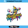 Banana Baseball PNG Digital Download | Funny Sports Character PNG 2 Banana Baseball PNG