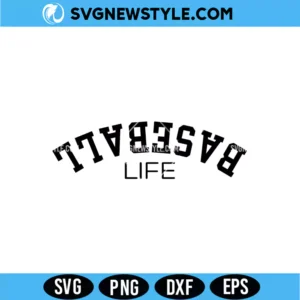 Baseball Life SVG