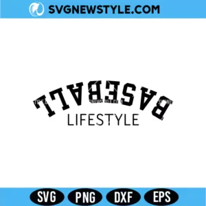 Baseball Lifestyle SVG