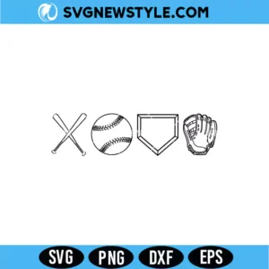 Baseball Tis the Season SVG