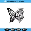 Butterfly Flower SVG