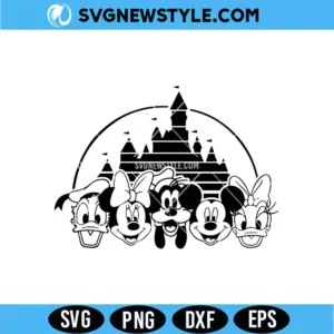 Castle With Friends SVG