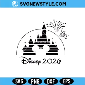 Disney Castle SVG
