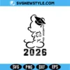 Disney Class of 2026 SVG Digital Download | Graduation Trip Design 3 Disney Class of 2026 SVG