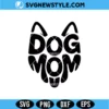Dog Mom SVG PNG | Retro Aesthetic Dog Mom Cut File for Cricut & Silhouette 3 Dog Mom SVG PNG