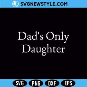 Favorite Daughter SVG | Funny Sarcastic Quote Cut File for Cricut