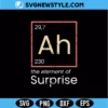 Funny Ah The Element of Surprise SVG | Sarcastic Periodic Table Cut File 3 Funny Ah The Element of Surprise SVG